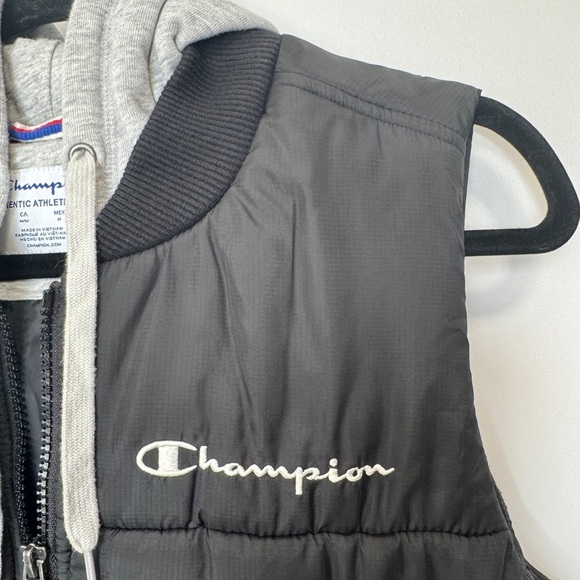 Champion Puffer Vest Black - Picture 4 of 11